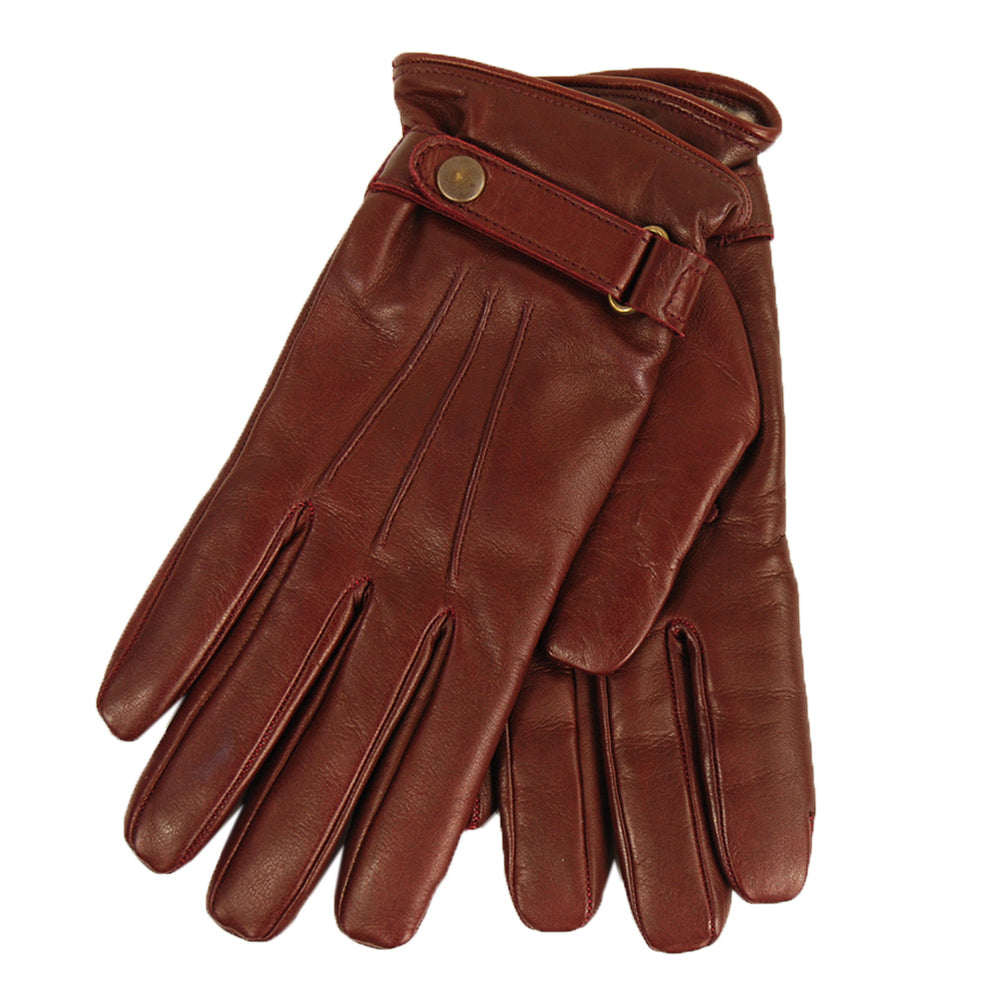 Burgundit lampaannahkaiset talvihanskat⎪ Omega Gloves