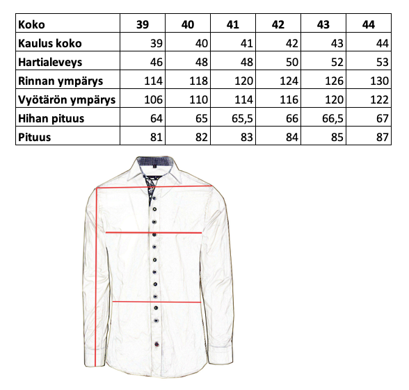White patterned dress shirt ⎪ Siena ⎪ Piero Gianchi