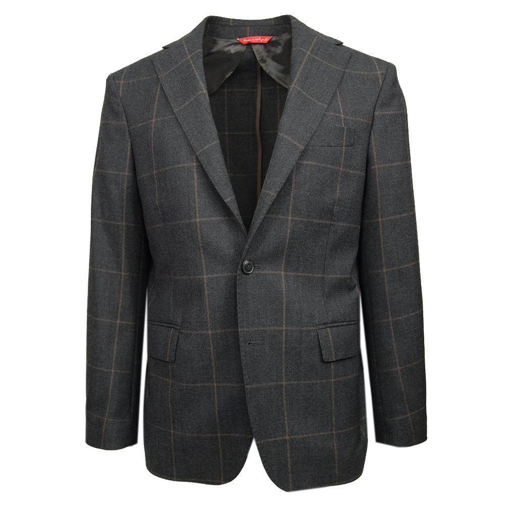 Tummanharmaa kariertes Sakko ⎪ Sorrento ⎪Posillipo 1930