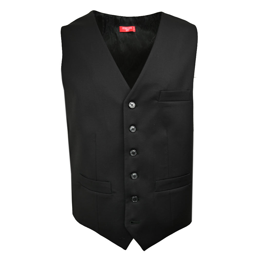 Schwarze Anzugweste ⎪ Reda ⎪ Posillipo 1930
