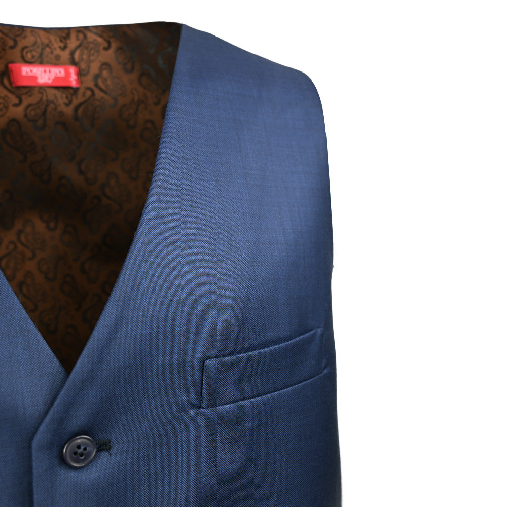 Blaues Anzugweste ⎪ Super 110`s ⎪ Posillipo 1930