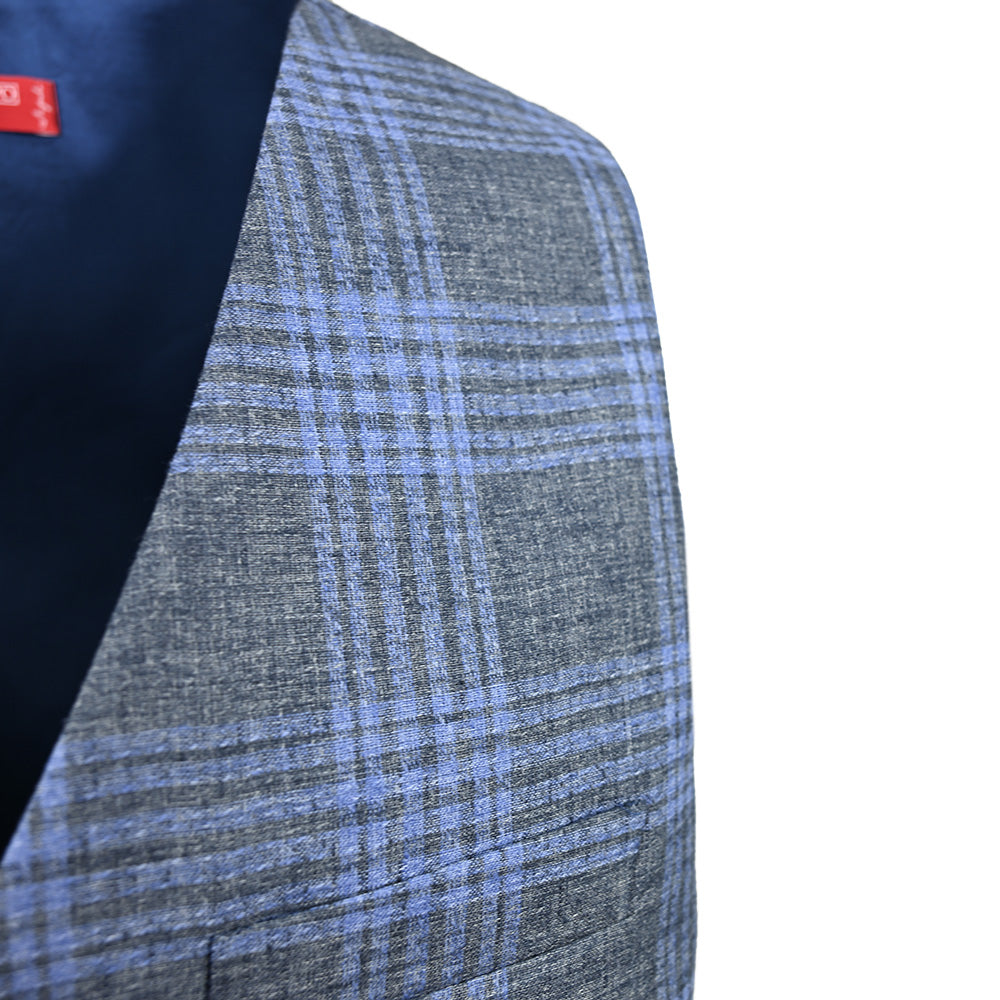 Sininen ruudullinen liivi⎪ Posillipo 1930