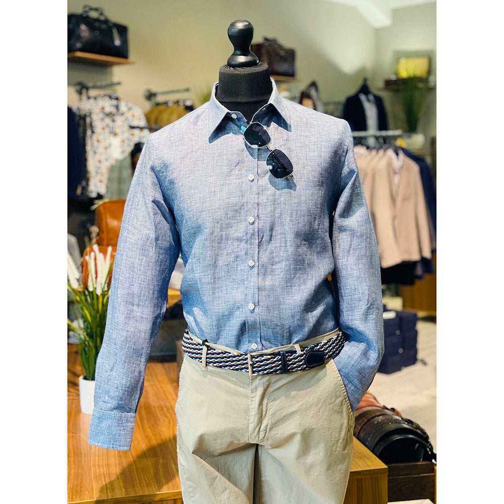 Sininen pellavapaita⎪ Posillipo