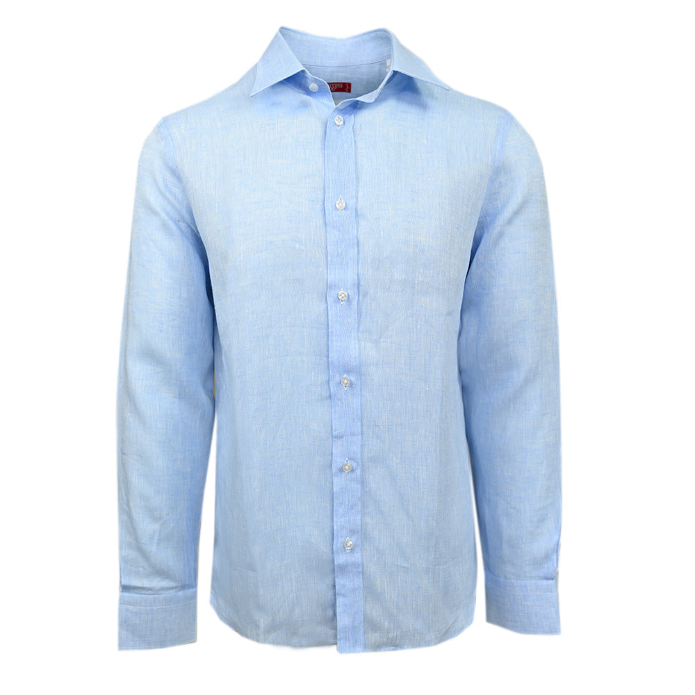 Light Blue Linen Shirt⎪Posillipo