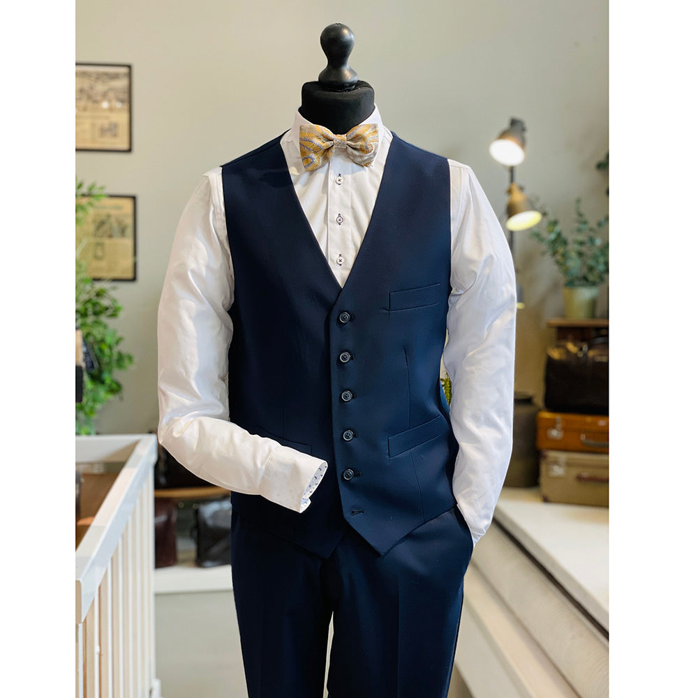 Blaue Anzugweste ⎪ Bosa Stretch ⎪ Posillipo 1930