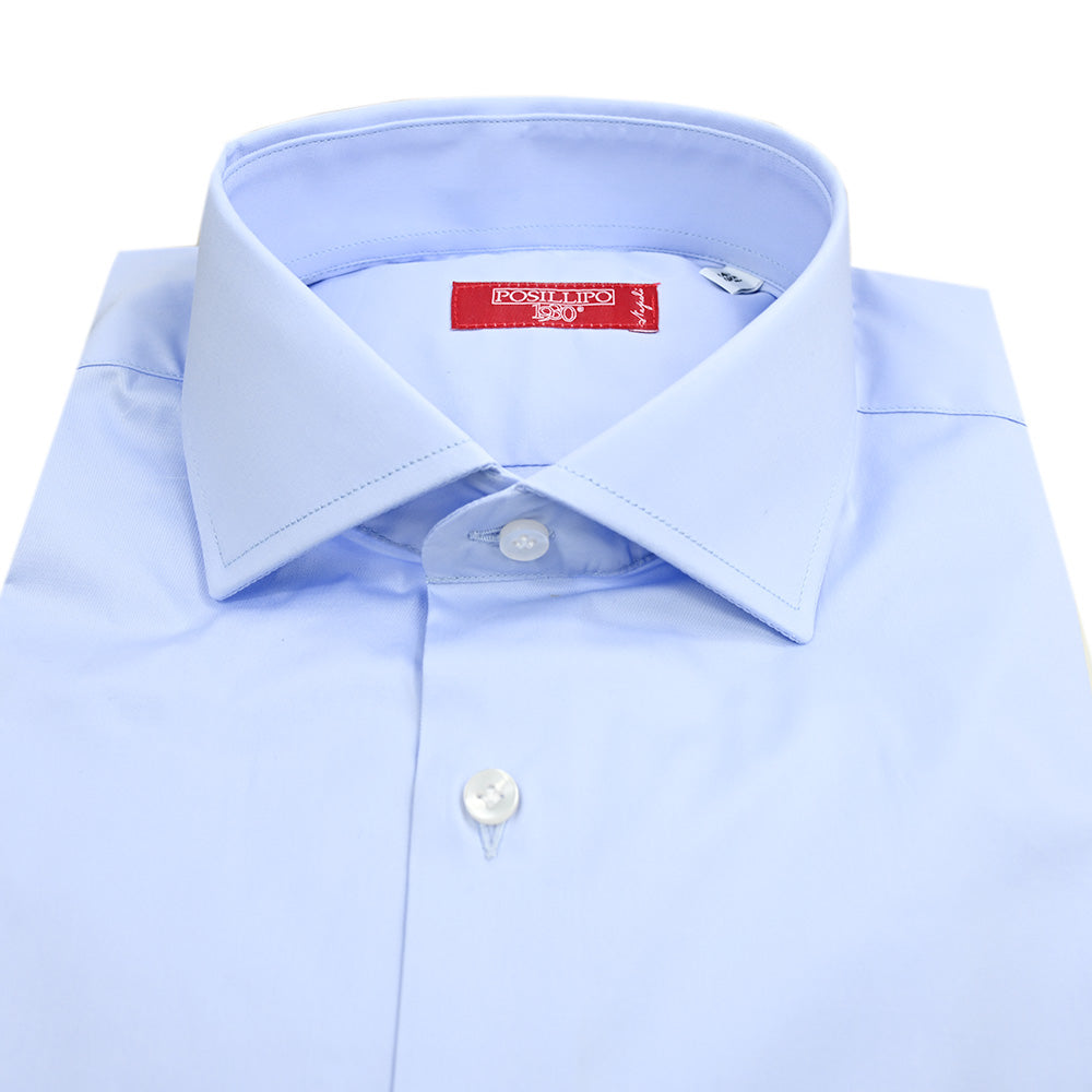 Light Blue Collared Shirt ⎪ Stretch ⎪ Posillipo 1930