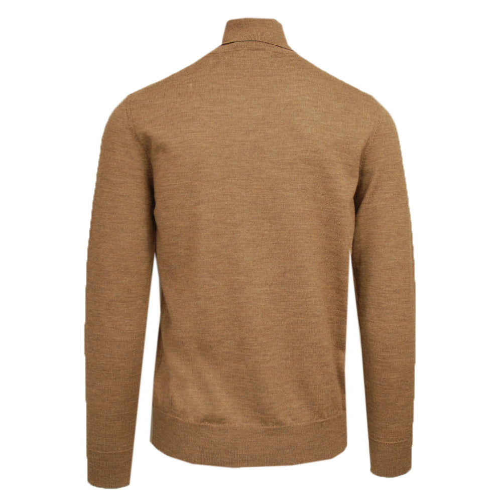 Brown merino wool turtleneck sweater⎪ Orlando ⎪ Leonardo
