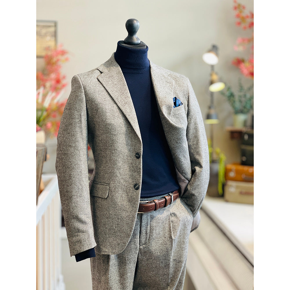 Dark blue merino wool turtleneck sweater⎪ Orlando ⎪ Leonardo