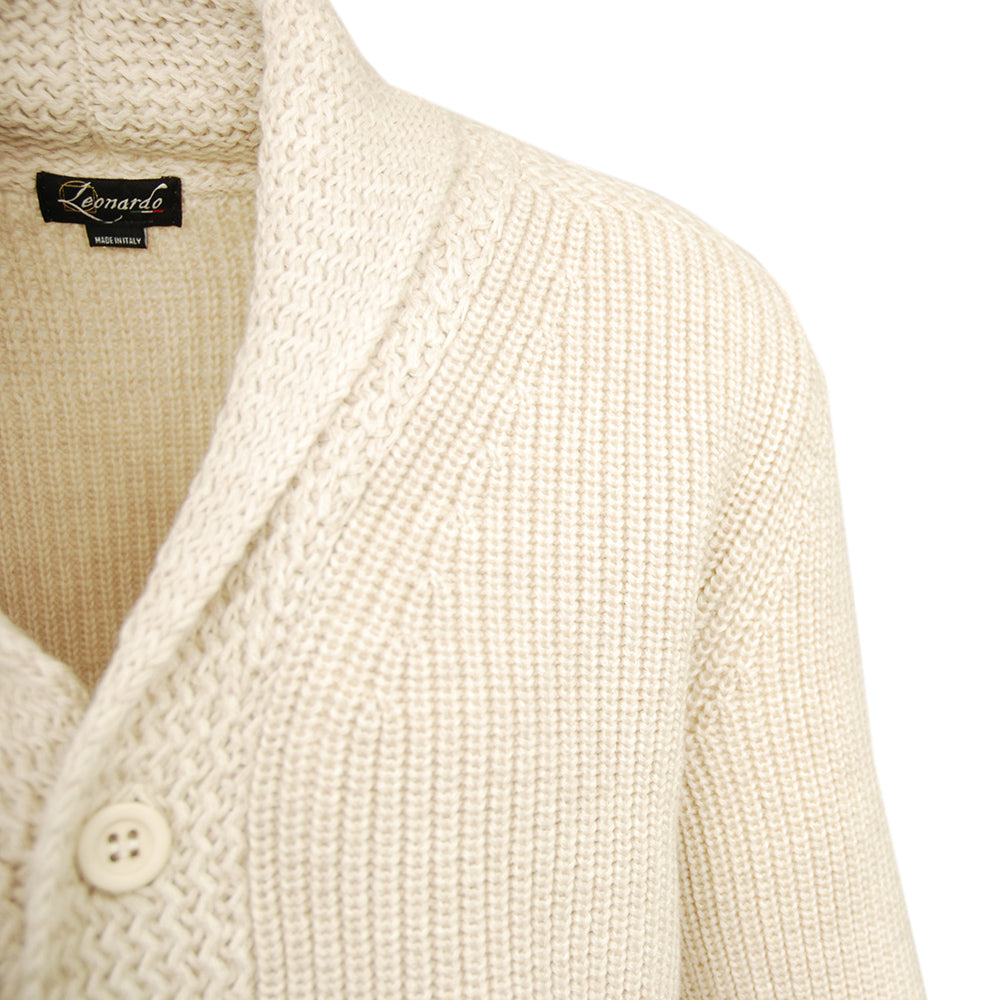 Beige cardigan with buttons ⎪ Marco ⎪ Leonardo