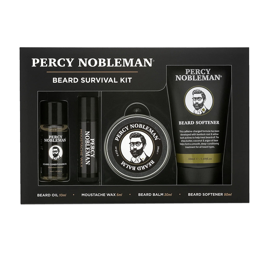 Beard Care Set ⎪ Survival Kit ⎪ Percy Nobleman