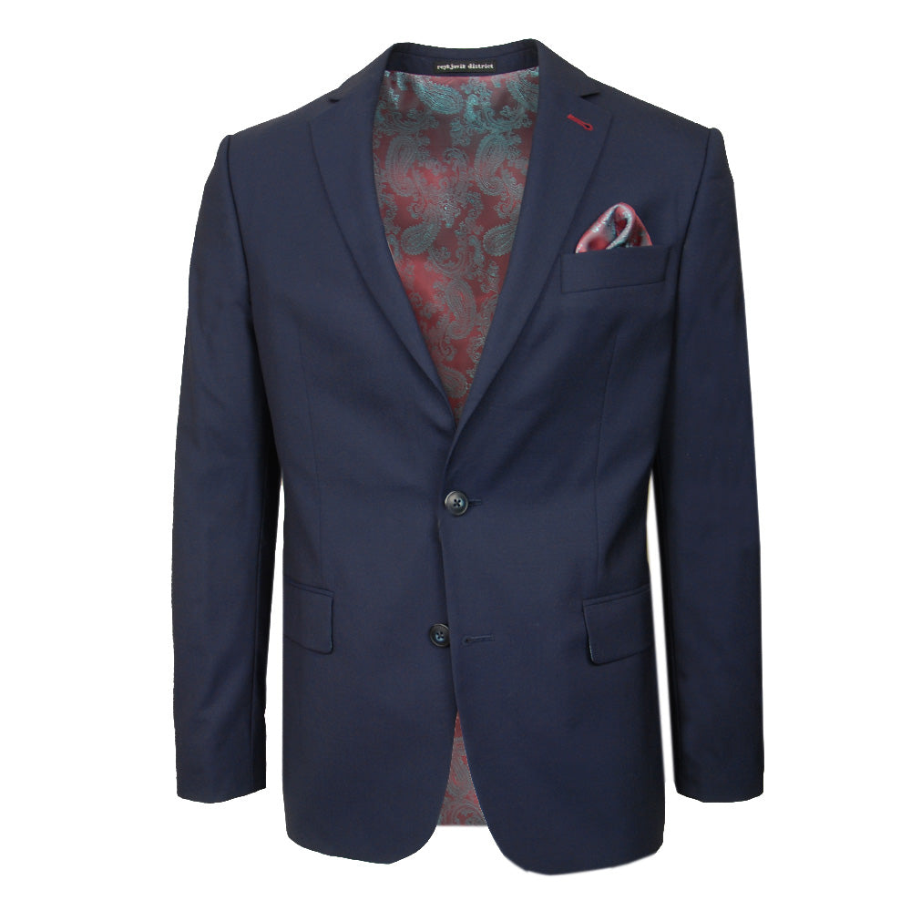 Tummansininen bleiseri⎪Reykjavik District