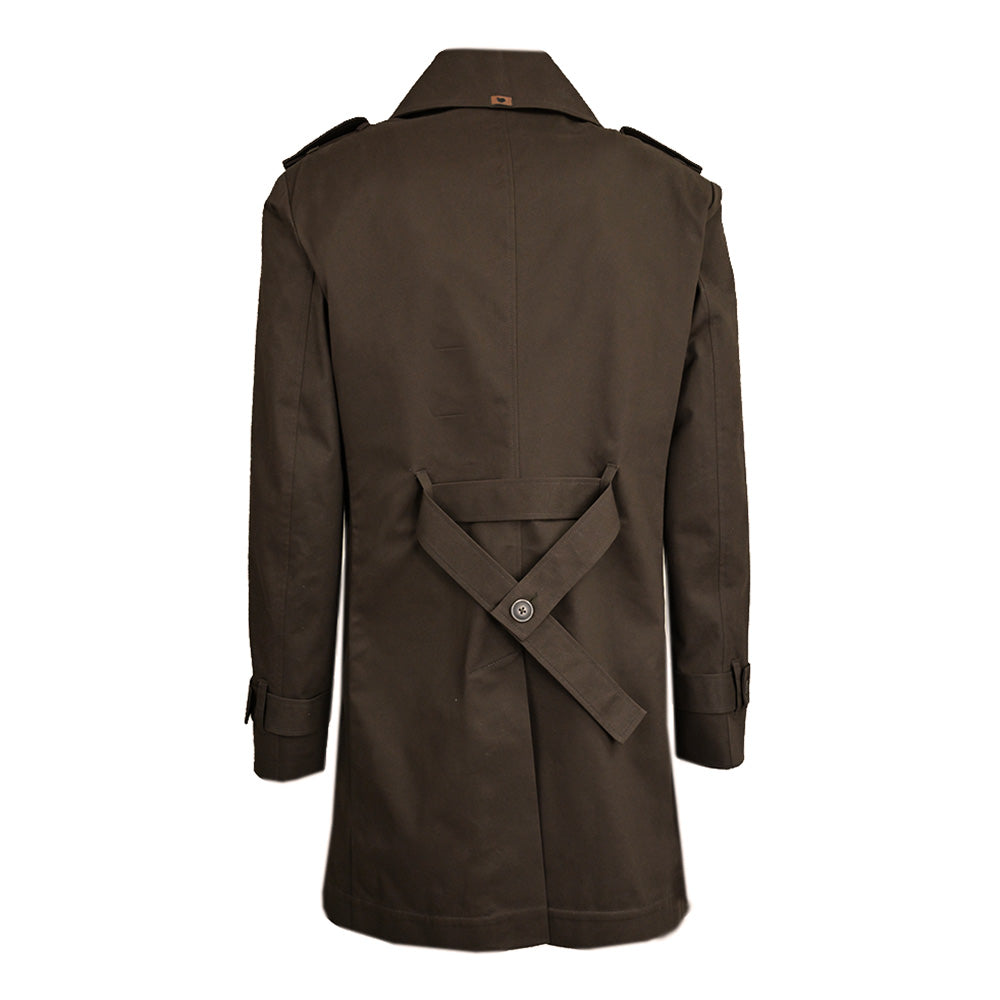 Dark brown mid-season jacket | Redford | Reykjavik District
