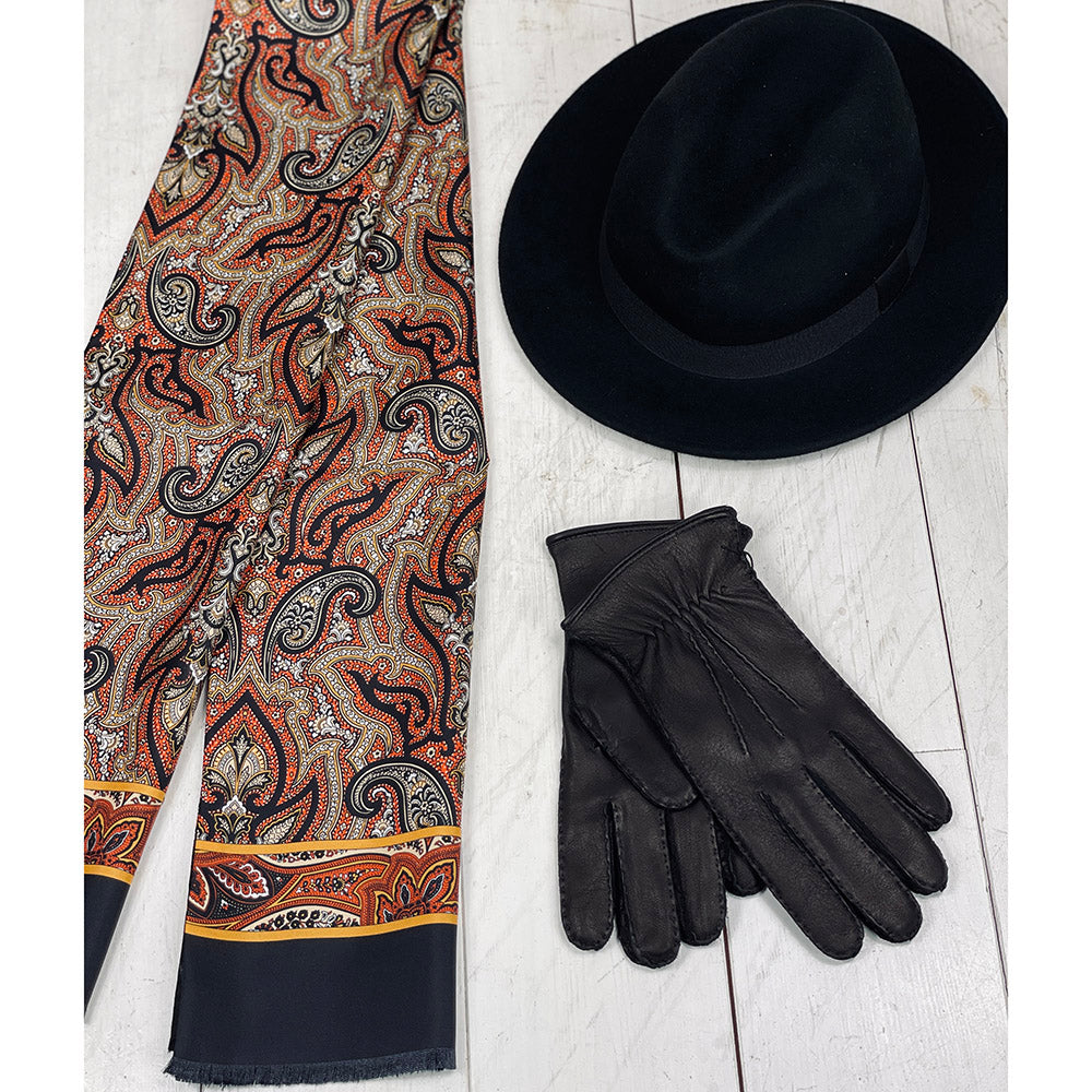 Mustat peurannahkahanskat ⎪ Leone ⎪ Parisi Handschuhe