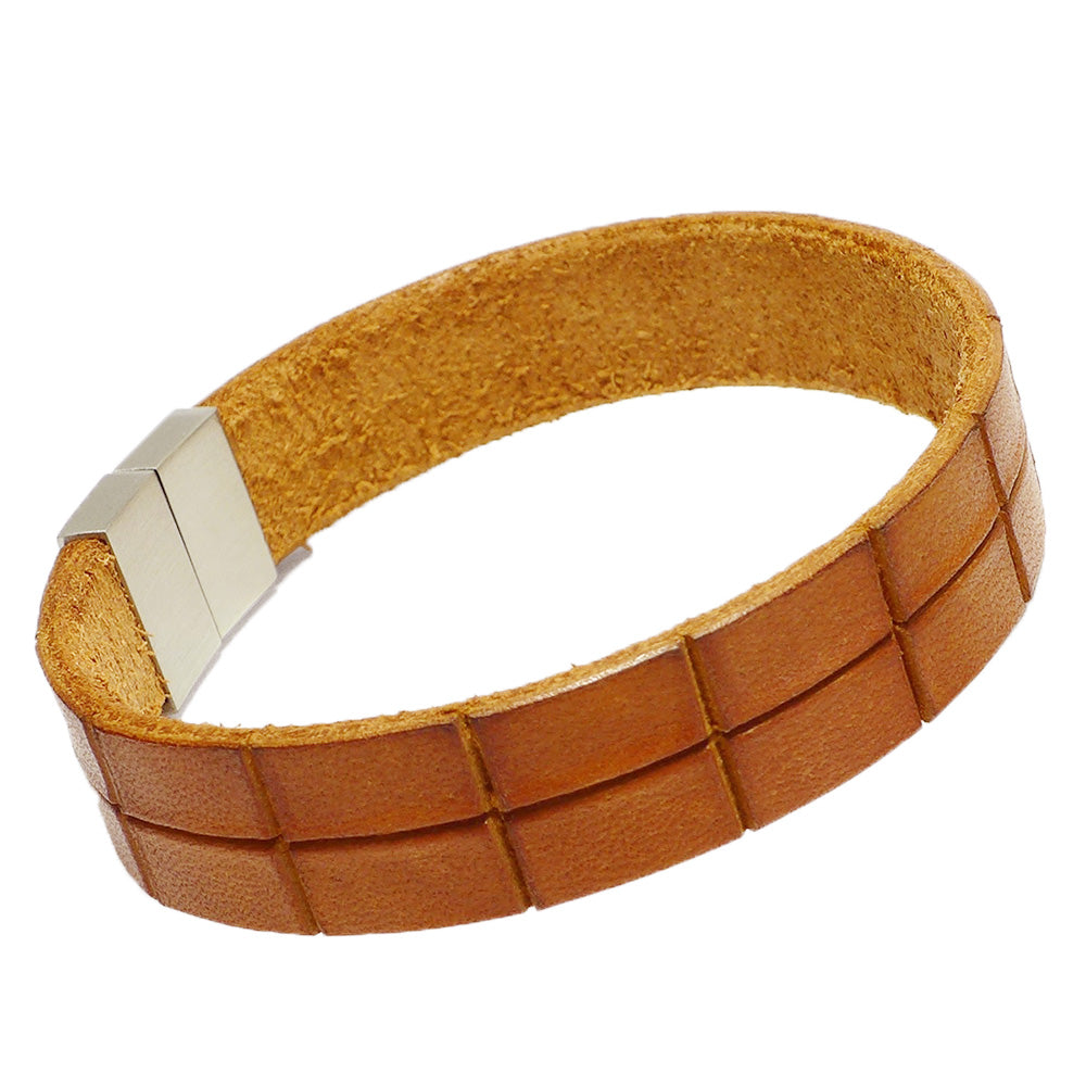 Brunt läderarmband ⎪ KF56 ⎪ Starbeit