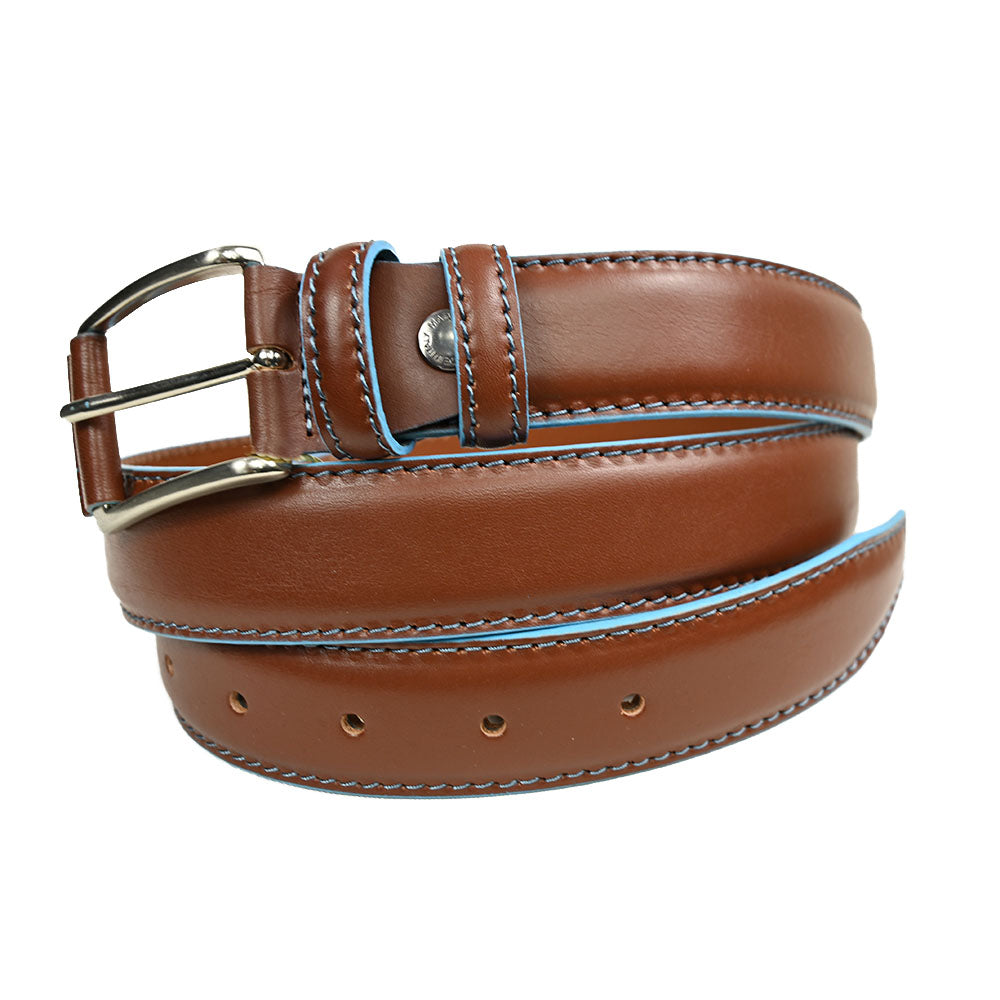 Brauner Ledergürtel⎪ Alessandro ⎪Tuscany Leather