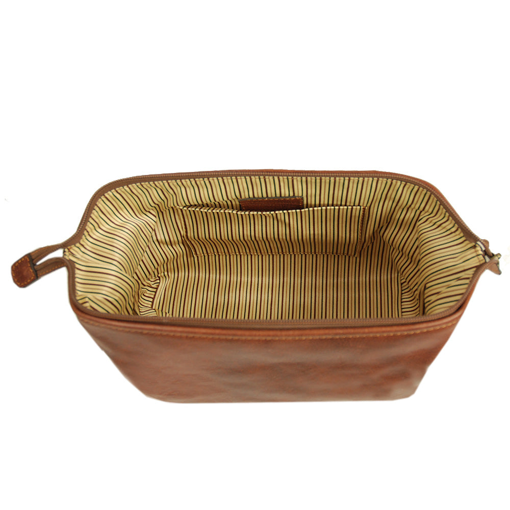 Large leather toiletry bag ⎪ Tuscany Leather