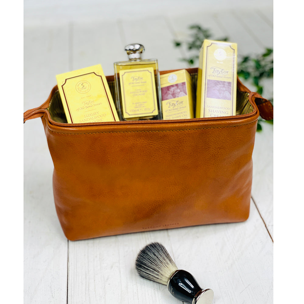 Large leather toiletry bag ⎪ Tuscany Leather