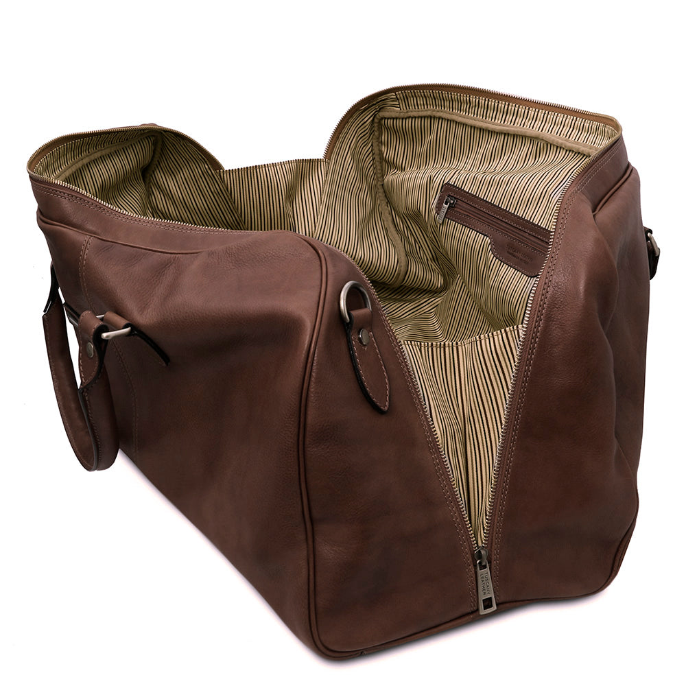 Large light brown weekend bag⎪ Lisbona