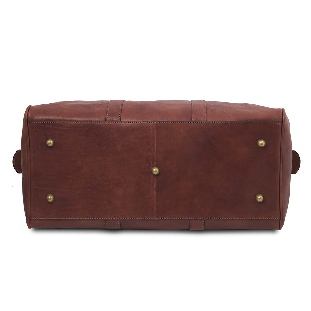 Braune große Ledertasche ⎪ Oslo