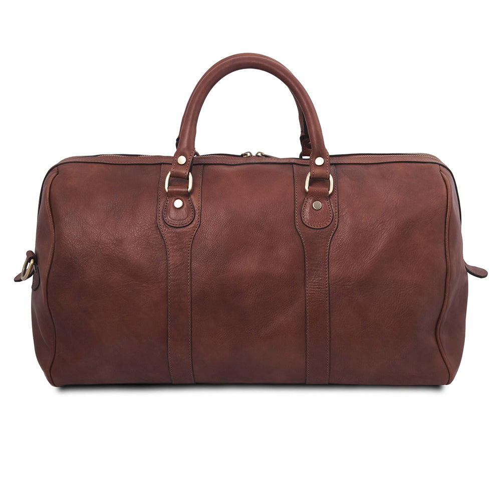 Braune große Ledertasche ⎪ Oslo