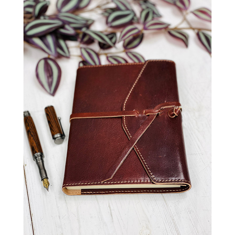 Braun Leder Notizbuch ⎪ Tuscany Leather