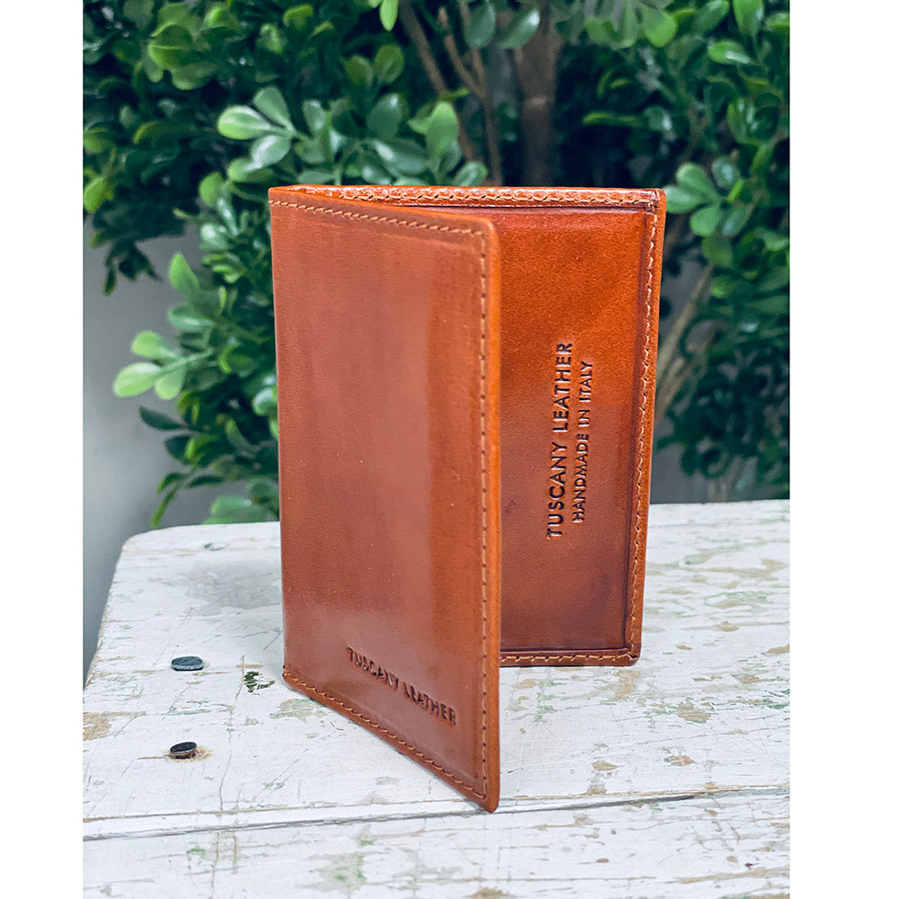 Kortplånbok mörkbrun ⎪Tuscany Leather