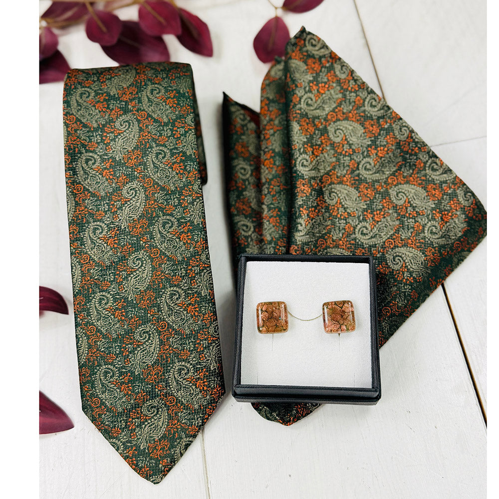 Glass cufflinks⎪ Tinti Matteo Venice