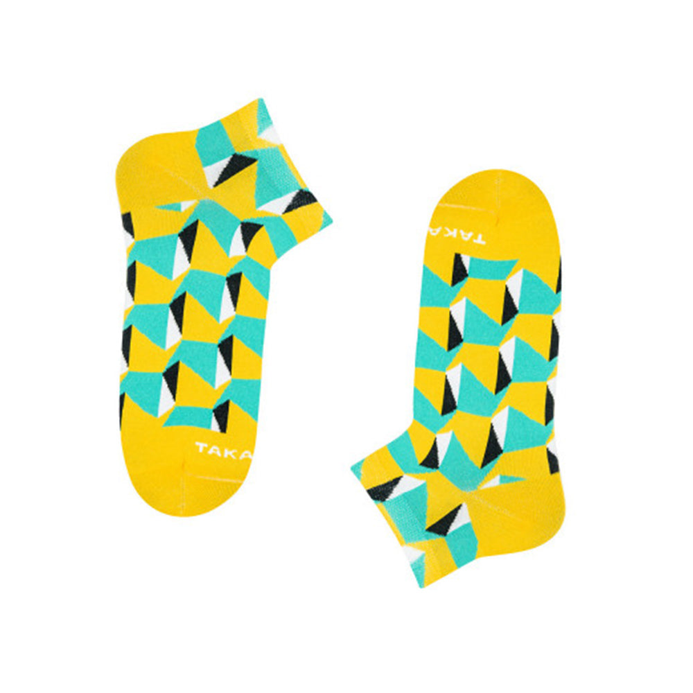 Gelbe Knöchelsocken ⎪ N15M1⎪Takapara
