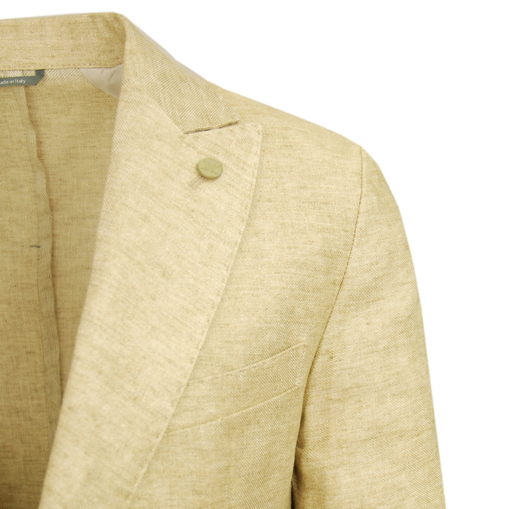 Hellbrauner Leinenblazer ⎪ Leinenanzug ⎪ Xagon Man