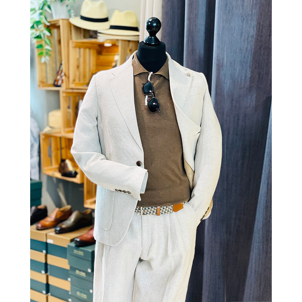 Beige Leinenhose ⎪ Teramo ⎪ Xagon Man