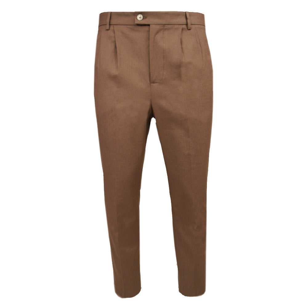 Hellbraune Leinenhose ⎪ Leinenanzug ⎪ Xagon Man