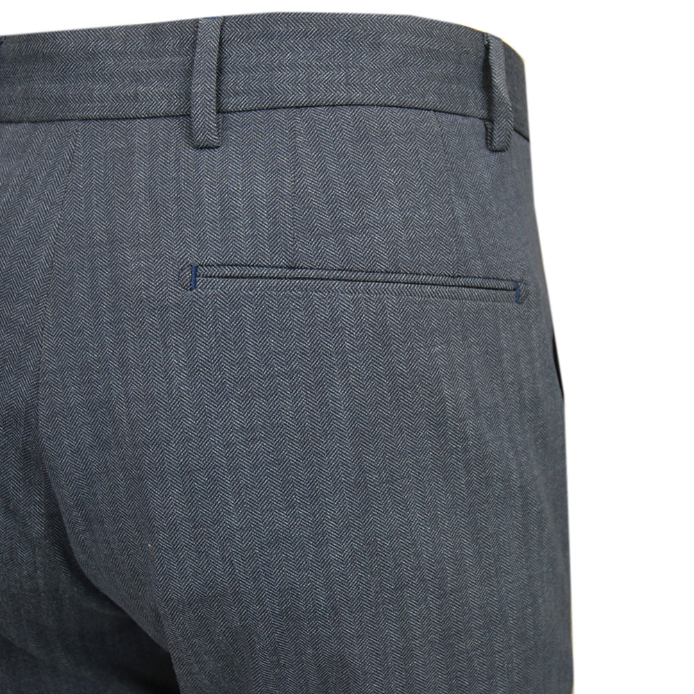 Dunkelblaue Hosen ⎪ Fischgrätmuster ⎪ Xagon Man