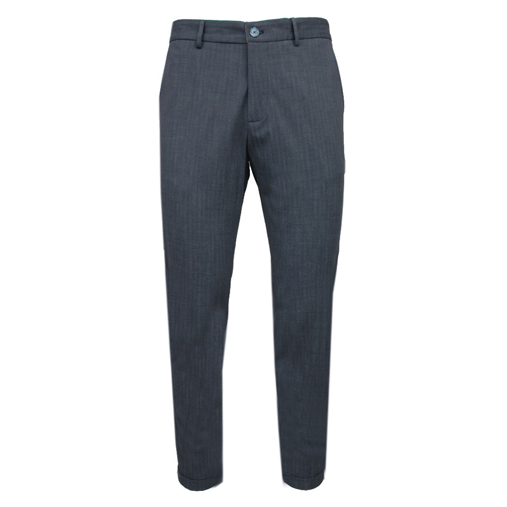 Dunkelblaue Hosen ⎪ Fischgrätmuster ⎪ Xagon Man