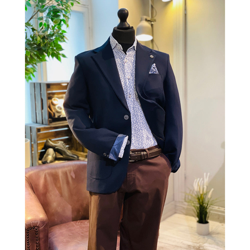 Tummansininen bleiseri⎪ Classic Punto FW⎪ Xagon Man