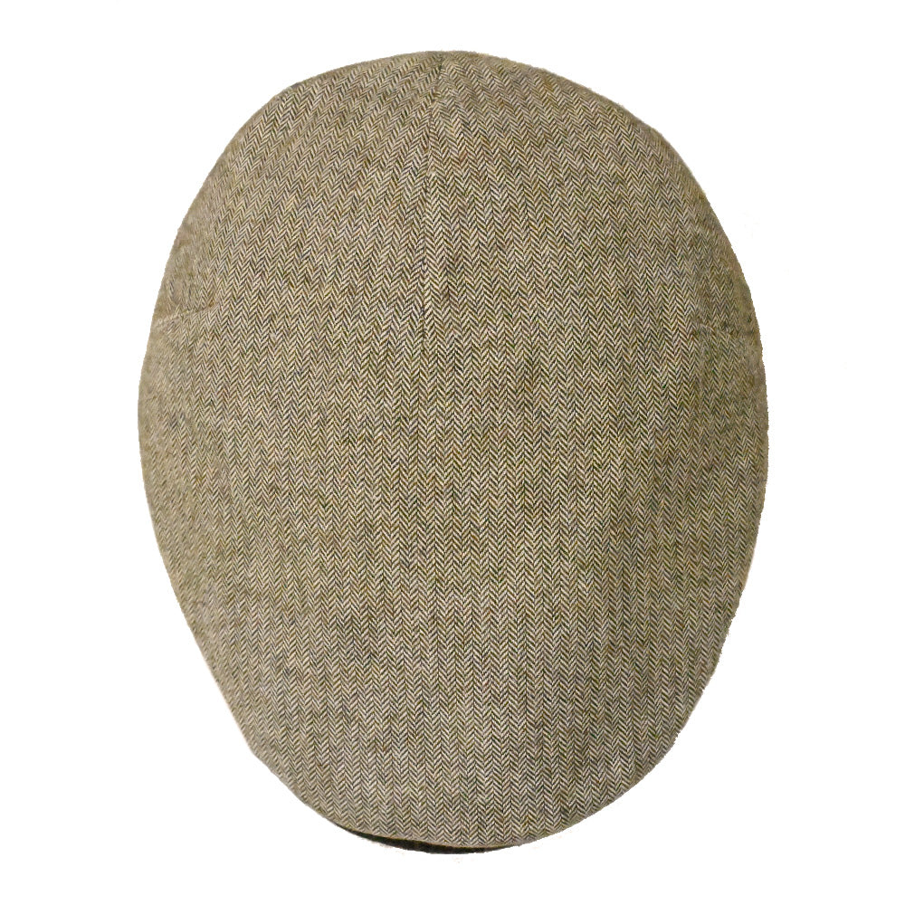 Vaaleanruskea kalanruotokuvioinen flat cap ⎪ Montà⎪ Xagon Man