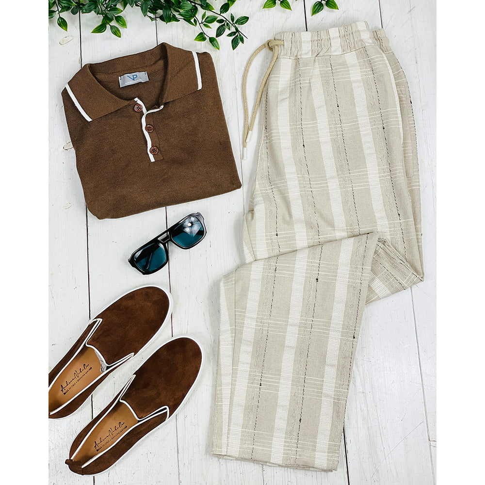 Helle gemusterte Hosen ⎪ Comfort Fit ⎪ Xagon Man