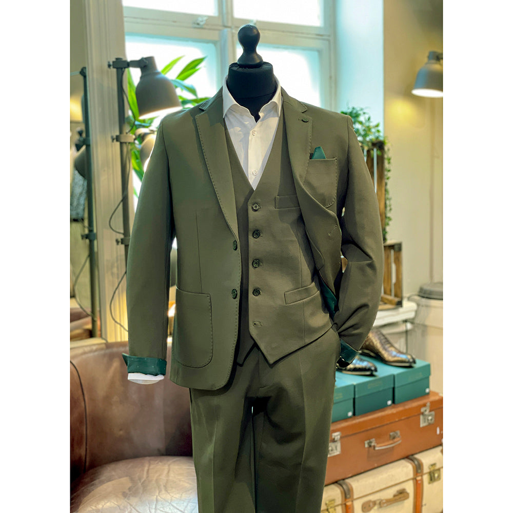 Olive green vest ⎪ Punto Milano ⎪ Xagon Man