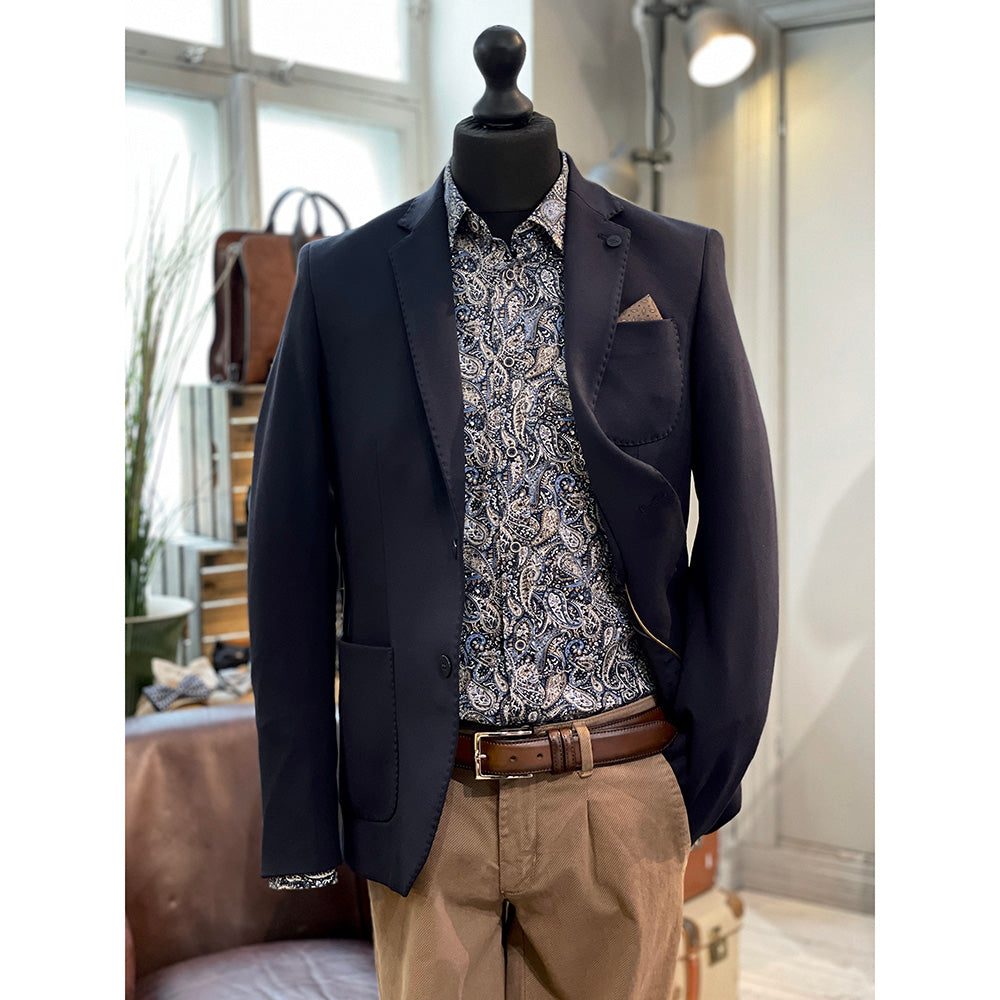 Dunkelblauer Blazer⎪ Punto Milano ⎪ Xagon Man
