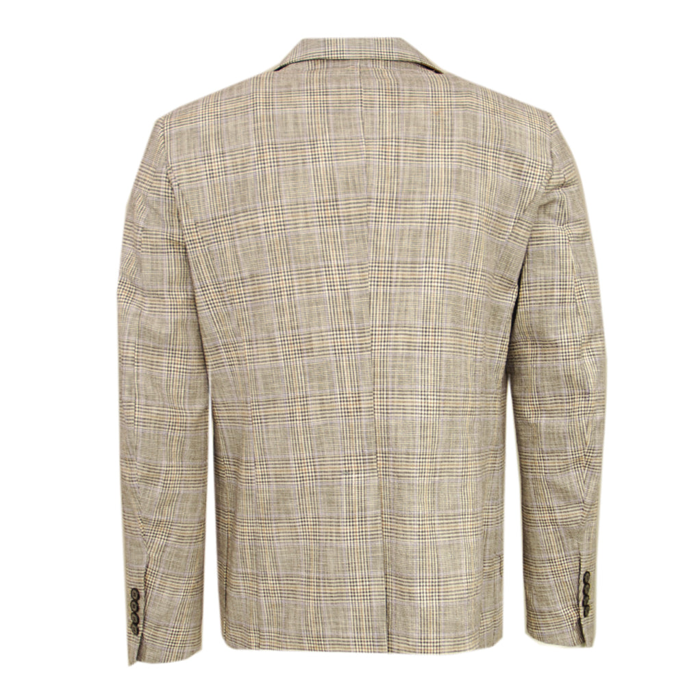 Hellbrauner karierter Blazer ⎪ Xagon Man