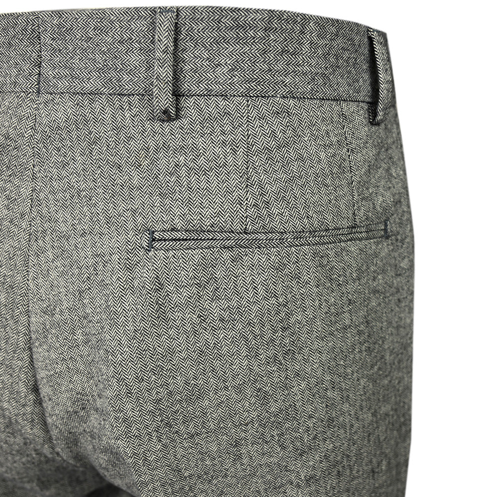 Harmaat kalanruotokuvioiset housut ⎪ Herringbone ⎪ Xagon Man