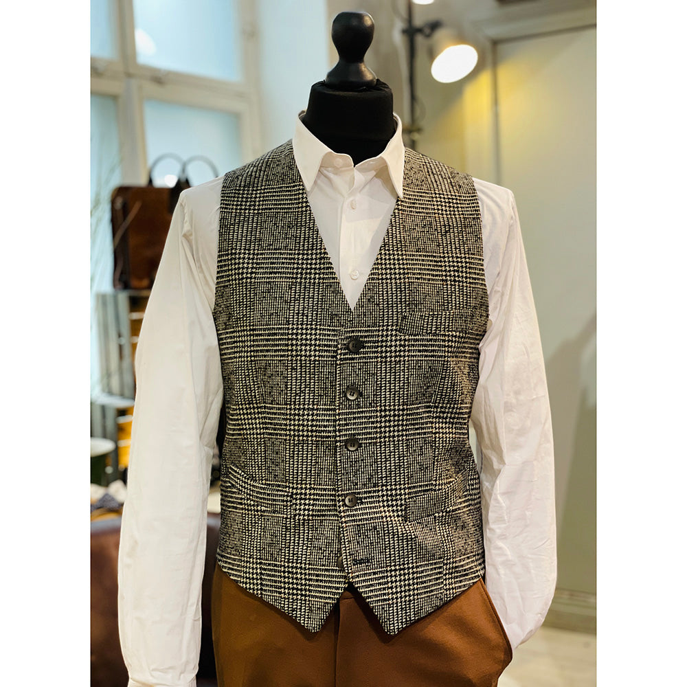 Ljusbrun rutig väst ⎪Bojano ⎪ Xagon Man