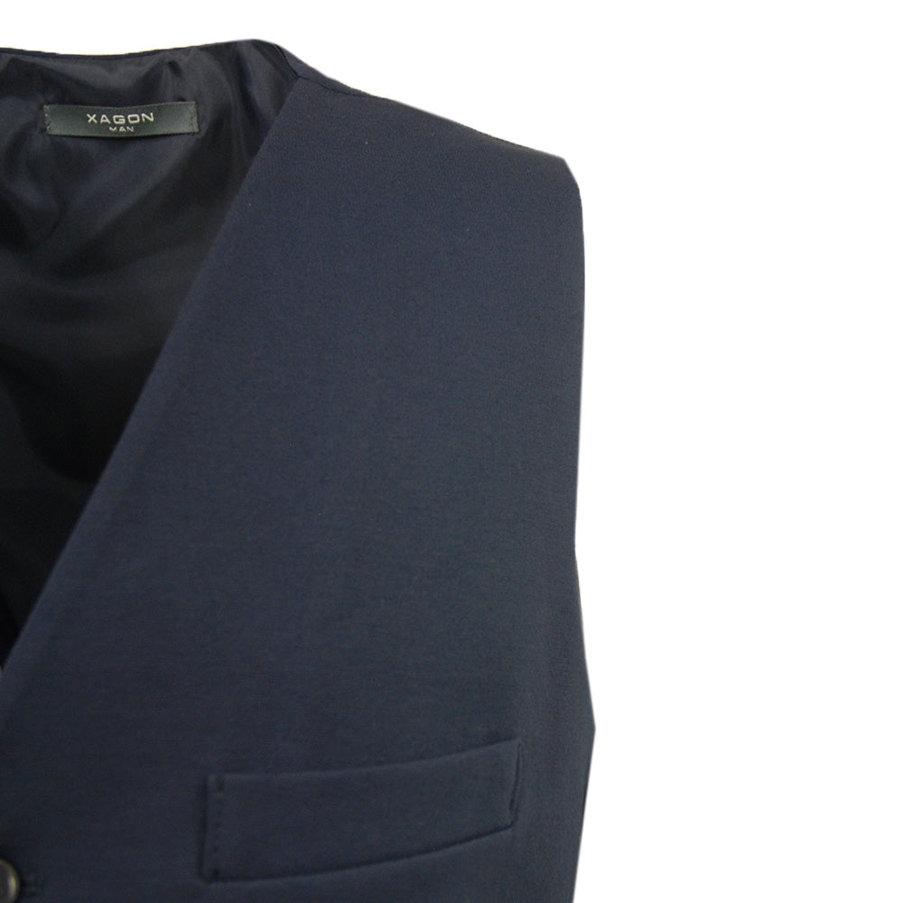 Dunkelblaue Weste ⎪ Punto Milano SS⎪ Xagon Man