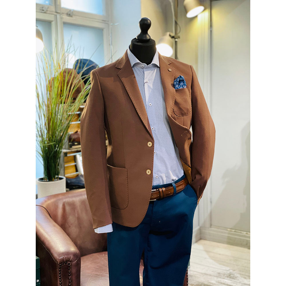 Ruskea bleiseri⎪ Classic Punto ⎪ Xagon Man