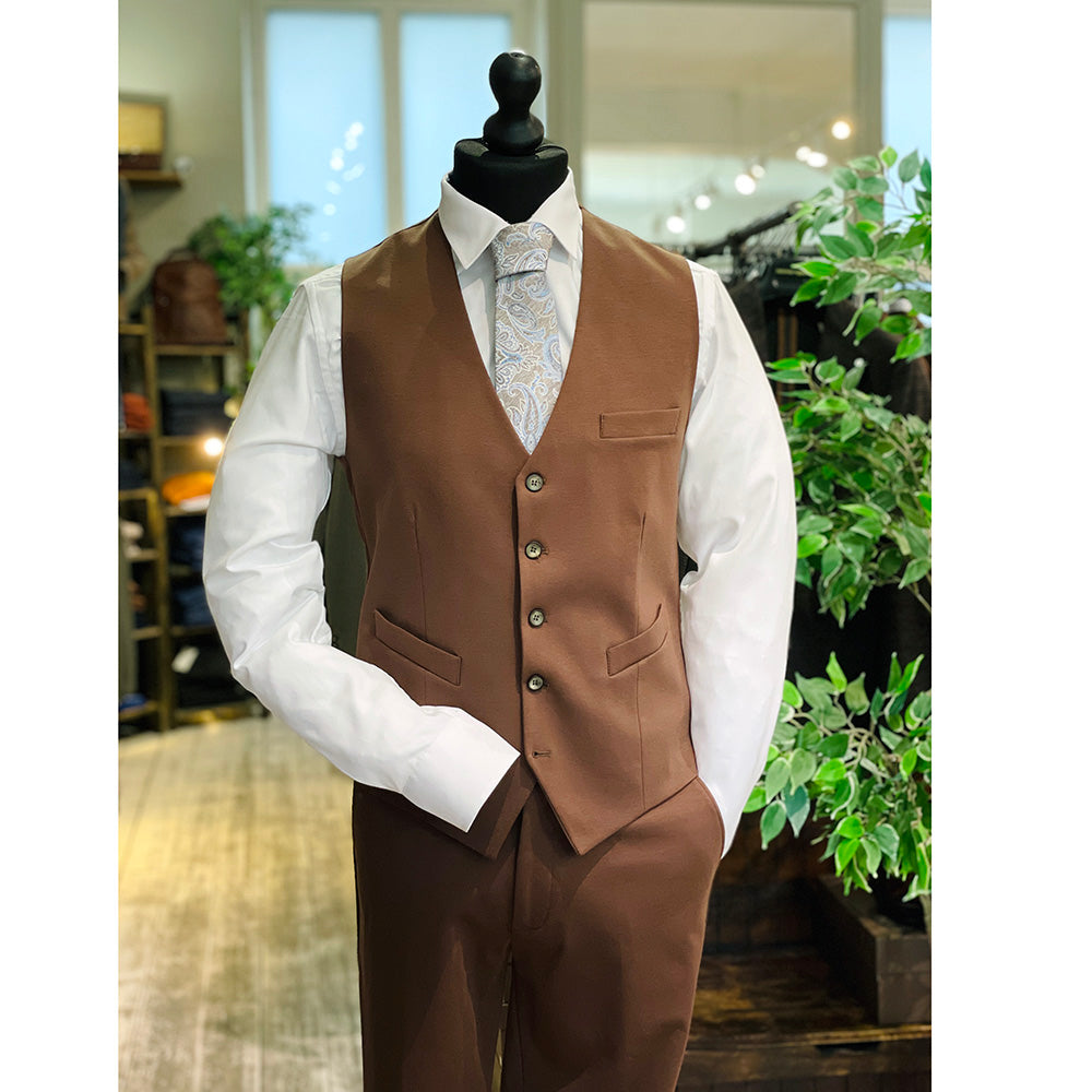 Braune Weste ⎪ Classic Punto SS ⎪ Xagon Man