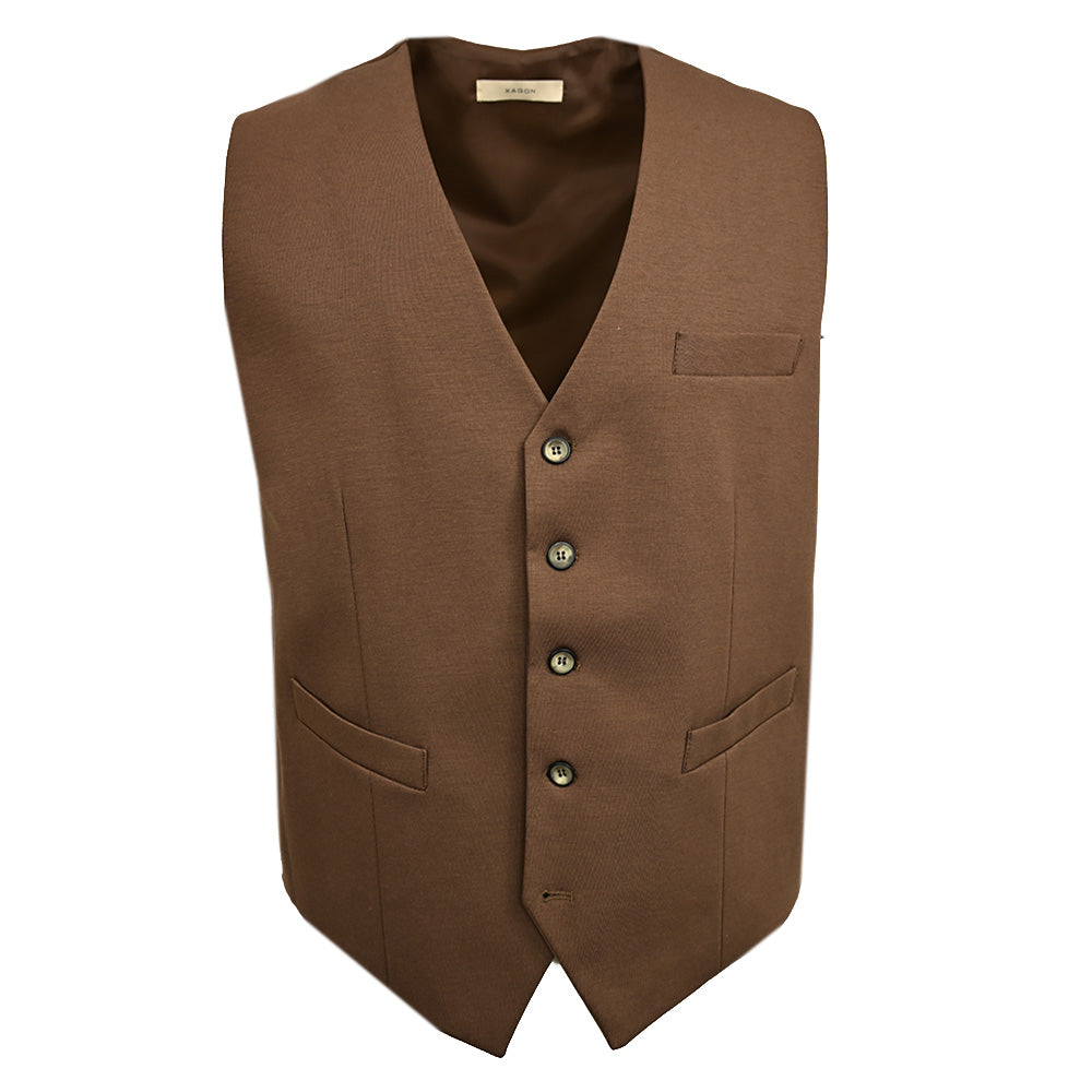 Braune Weste ⎪ Classic Punto SS ⎪ Xagon Man