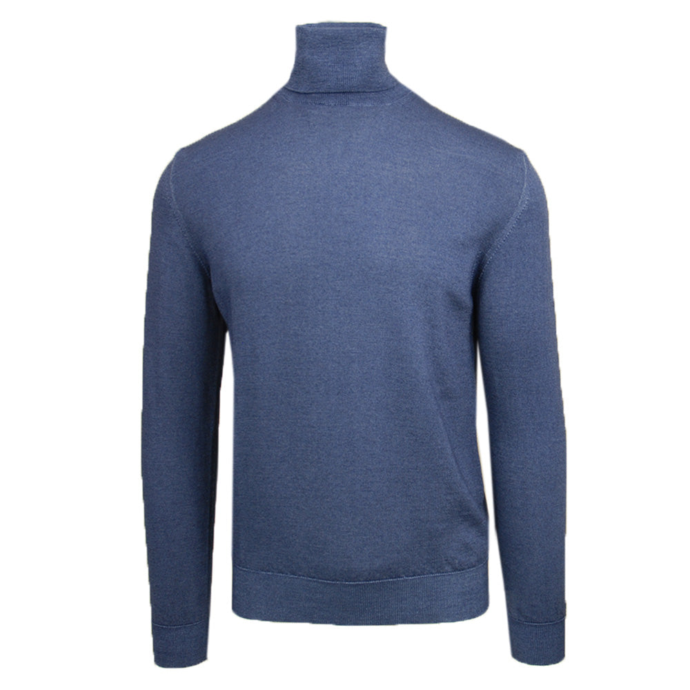 Blauer Merinowoll-Rollkragenpullover ⎪ Palermo ⎪ Xagon Man