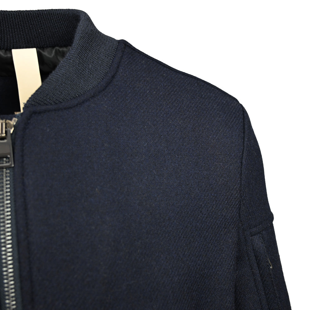 Dark blue short overcoat⎪Orosei ⎪ Xagon Man