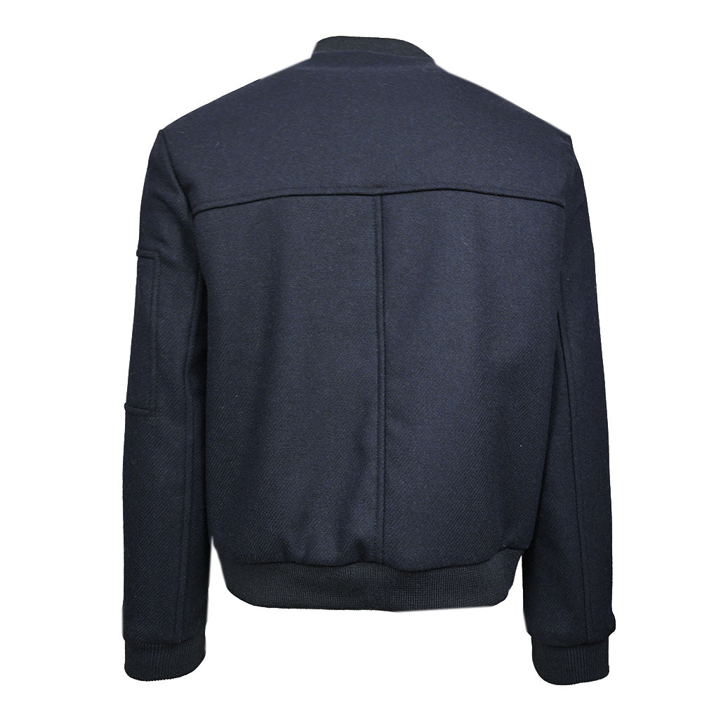 Dark blue short overcoat⎪Orosei ⎪ Xagon Man