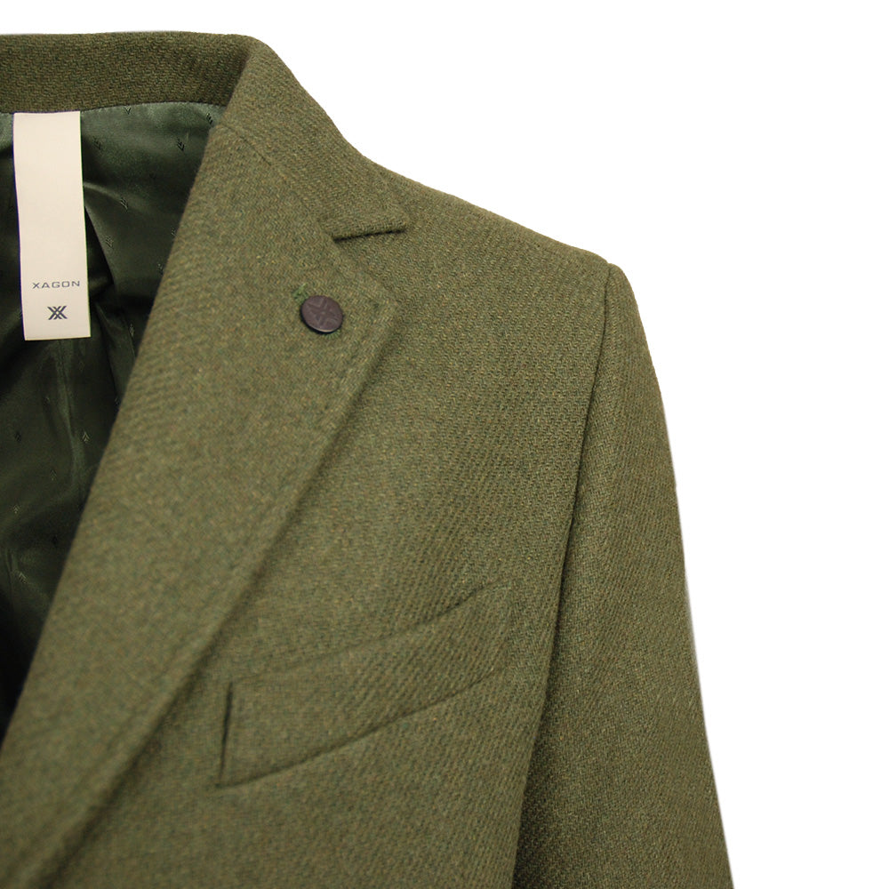 Vihreä villakangastakki⎪ Todi ⎪ Xagon Man