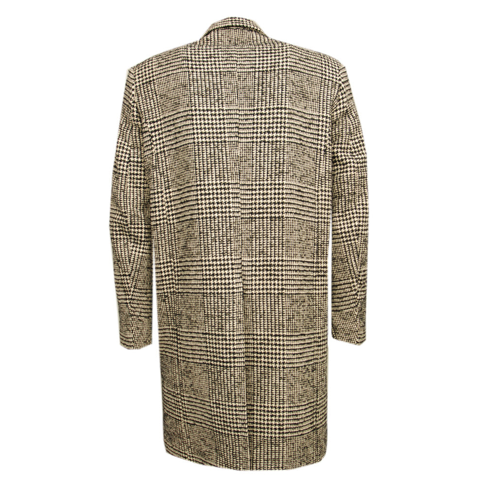 Hellbrauner karierter Mantel ⎪ Oversized Fit ⎪ Xagon Man